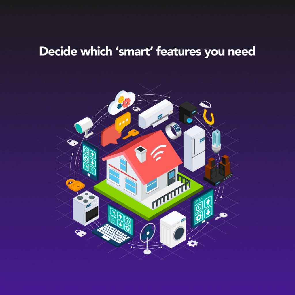  Decide what 'smart' features you need